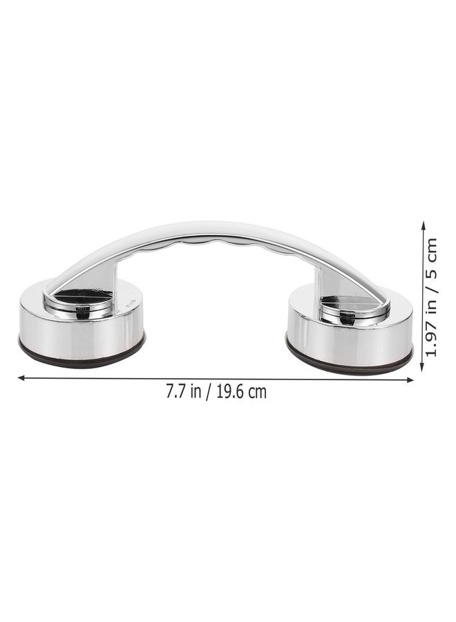Healeved Suction Grab Bar 7.7 Inch Suction Cup Handle for Bathroom Safety Support Elderly Shower Grab Bar Portable Handle for Bathtubs and Showers - Image 4