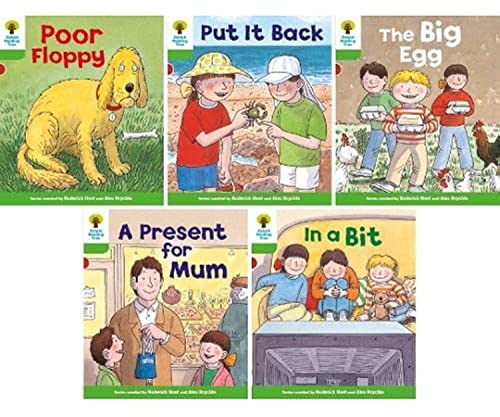 Oxford Reading Tree Biff Chip And Kipper Stories Oxford Level 2 First Sentences Mixed Pack 5 
