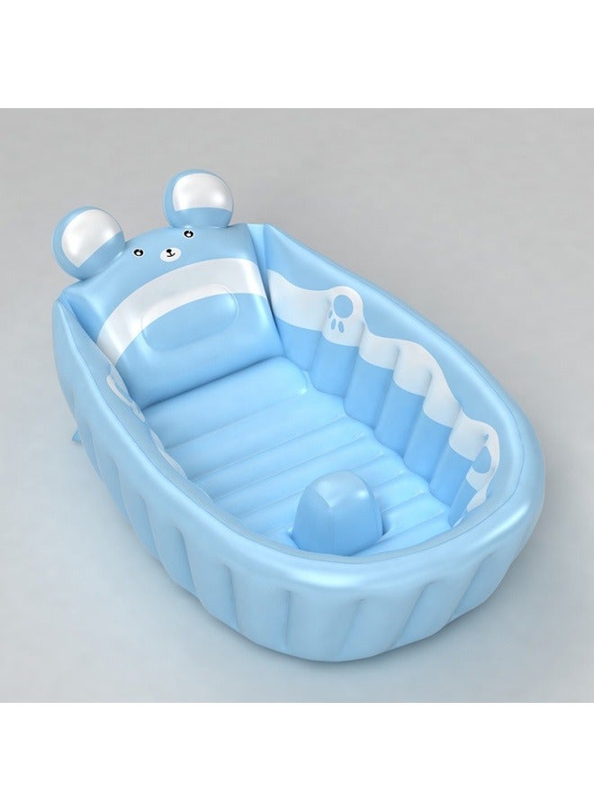عام حوض استحمام للأطفال قابل للنفخ ، بركة تخزين قابلة للطي ، حوض استحمام للأطفال الحيوانات الكرتونية - Image 4