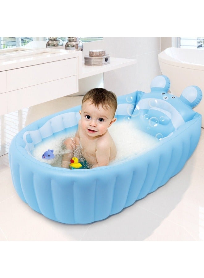 عام حوض استحمام للأطفال قابل للنفخ ، بركة تخزين قابلة للطي ، حوض استحمام للأطفال الحيوانات الكرتونية - Image 5