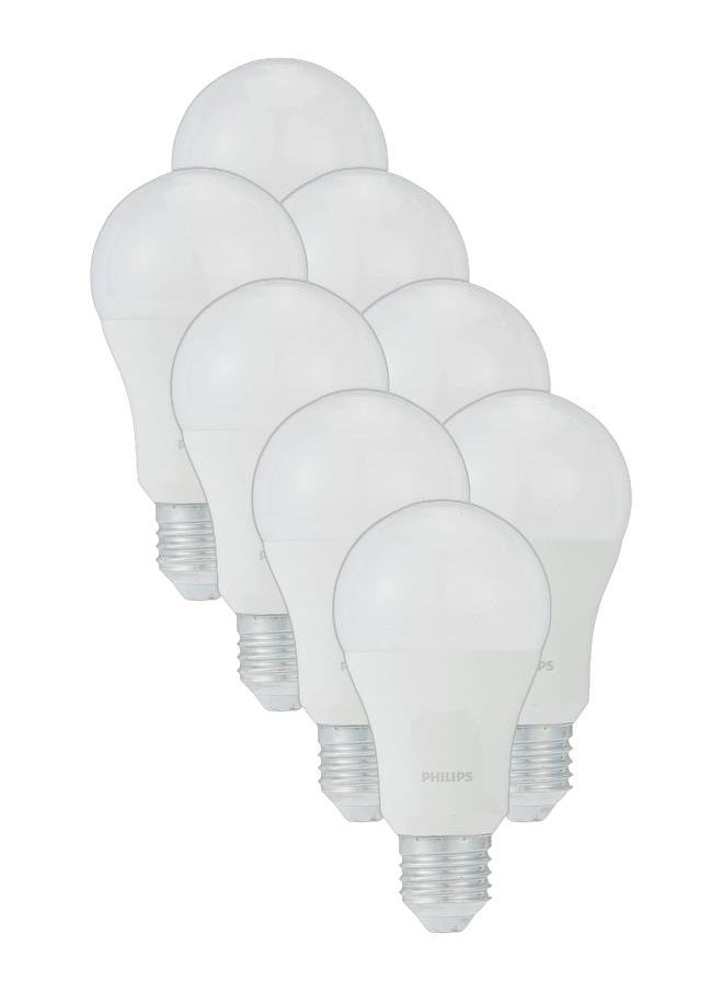 Philips LED Bulb 13W E27 3000K 230V, Warm White (Pack of 8)  - Image 1