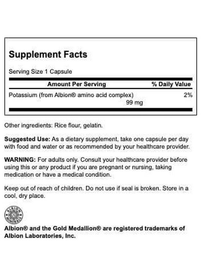 Swanson Albion Complexed Potassium 99 Milligrams 90 Capsules - Image 2