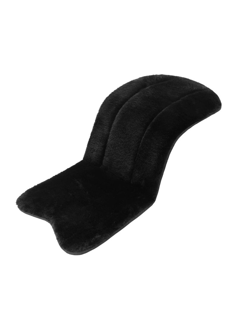 Captaintech Winter Warm Baby Stroller Cushion (78 X 35Cm), Universal Newborn Carriage Cushion Faux Sheepskin Baby Seat Pad Soft Baby Seat Liner Newborn Stroller Cushion Comfortable Winter Cushion For Stroller - Image 1