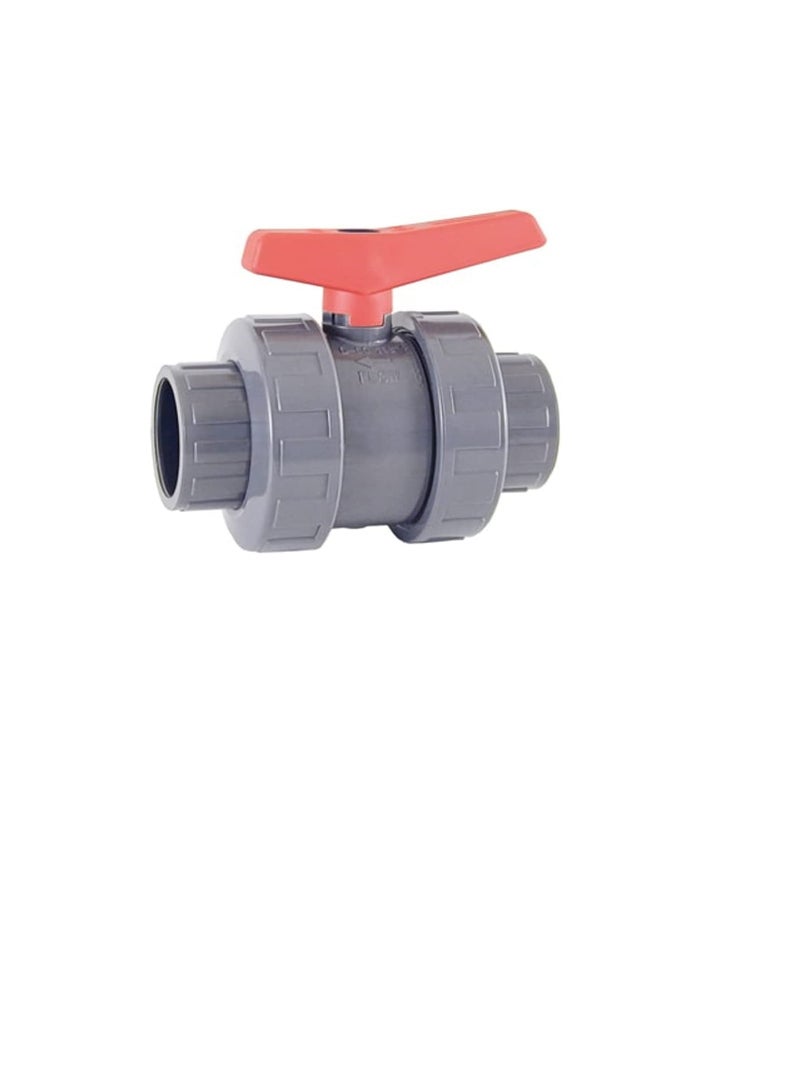 Cepex PVC Heavy Duty Water Supply Pipe Fittings for Swimming Pool, Agriculture, Irrigation & Commercial Plumbing Use (1 Inch, Union Ball Valve (Anti Block)) - Image 3