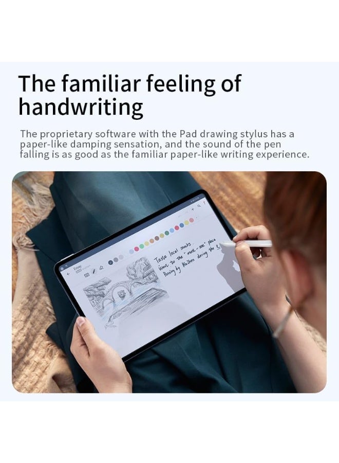 إيرتاب تابلت T300 الذكي بشاشة 10.1 بوصة، يعمل بنظام أندرويد 13، بسعة تخزين 1 تيرابايت وذاكرة وصول عشوائي 16 جيجابايت، ومعالج رباعي النواة، وواي فاي، وشبكة LTE، وشريحة اتصال، وقلم لمس ولوحة مفاتيح - أزرق - Image 2