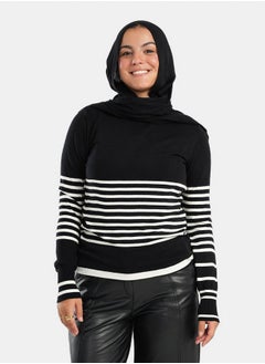 Wool Pullover with Stripes