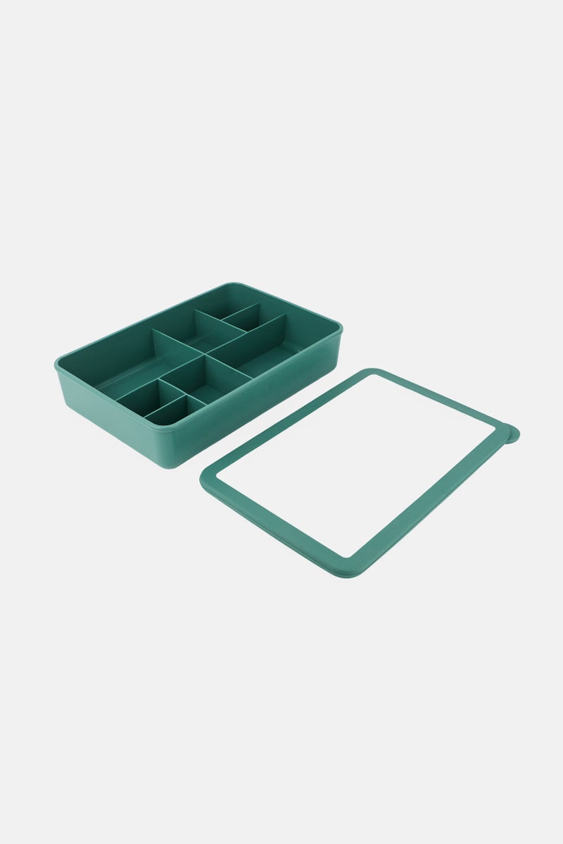 Phantom Chef صندوق غداء مع 8 أقسام، أخضر - Image 2