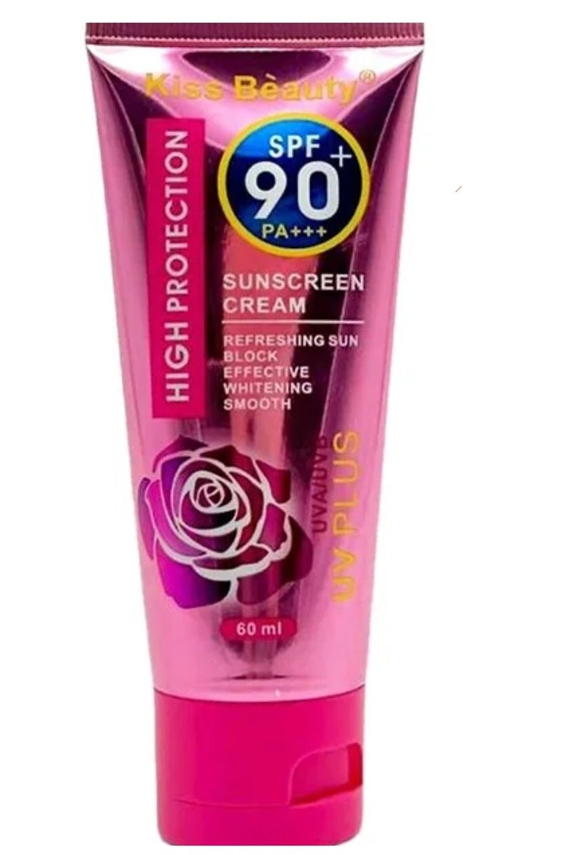 كيس بيوتي كريم حماية عالية من الشمس 90+، 60 مل - Image 1