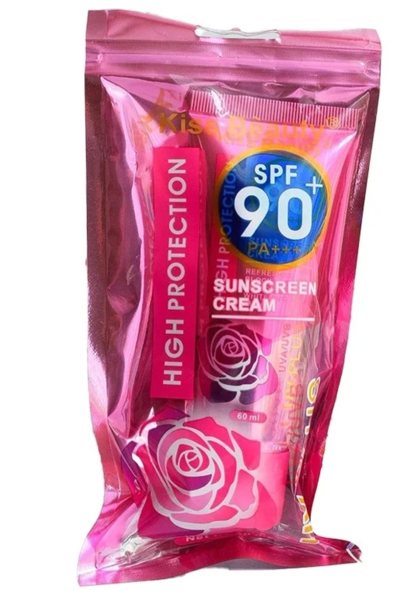 كيس بيوتي كريم حماية عالية من الشمس 90+، 60 مل - Image 2
