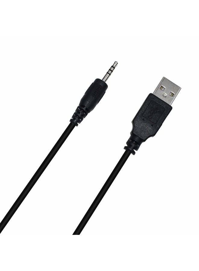Saipomor كابل شحن USB بطول 60 سم إلى جاك 2.5 مم لسماعات Synchros S300 S300I S300a S500 S700 S400BT J56BT E40BT E30 E40 E50BT S400BT - Image 3