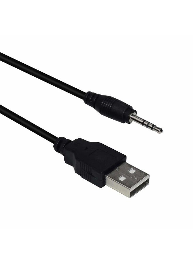 Saipomor كابل شحن USB بطول 60 سم إلى جاك 2.5 مم لسماعات Synchros S300 S300I S300a S500 S700 S400BT J56BT E40BT E30 E40 E50BT S400BT - Image 5