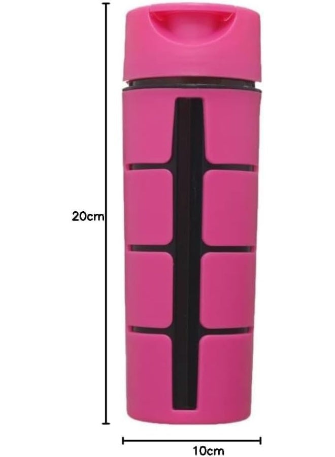 Spaceshoop Phone Holder Water Bottle 600ml (Pink) - Image 5
