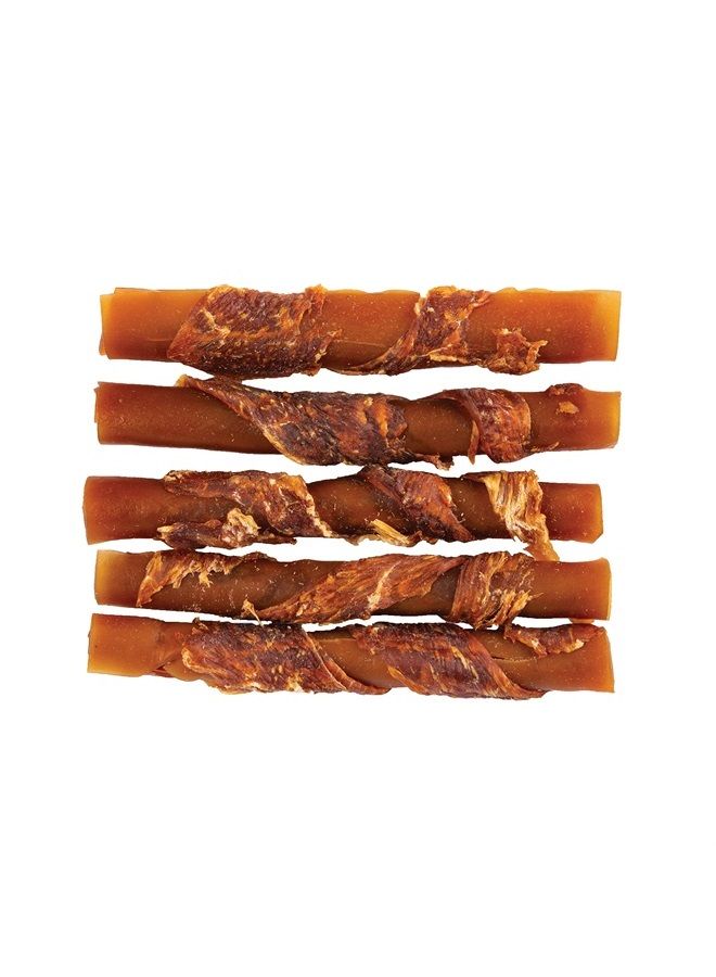 SmartBones Chicken-Wrapped Sticks, Treat Your Dog to a Rawhide-Free Chew Made With Real Chicken and Peanut Butter 8 Count (Pack of 1)