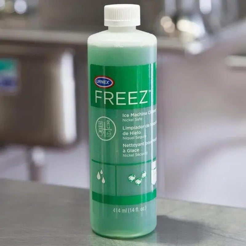 Urnex Freez Ice Machine Cleaner - 14 Ounce - 5 Use - Nickel Safe Formula Based On Citric Acid Commercial Ice System Cleaning Product - Image 4