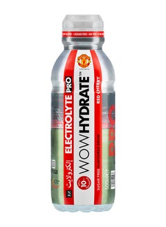 WOW Hydrate Electrolyte Pro And Vitamin Water Red Cherry 500 ML  - Image 1