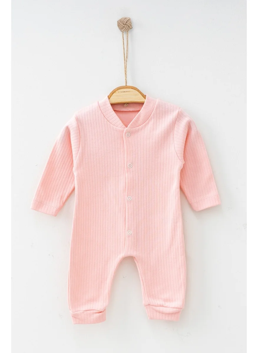 ادا بيبيك تشوكوك Ada Baby Kids Cotton Report Snap Jumpsuit 1859