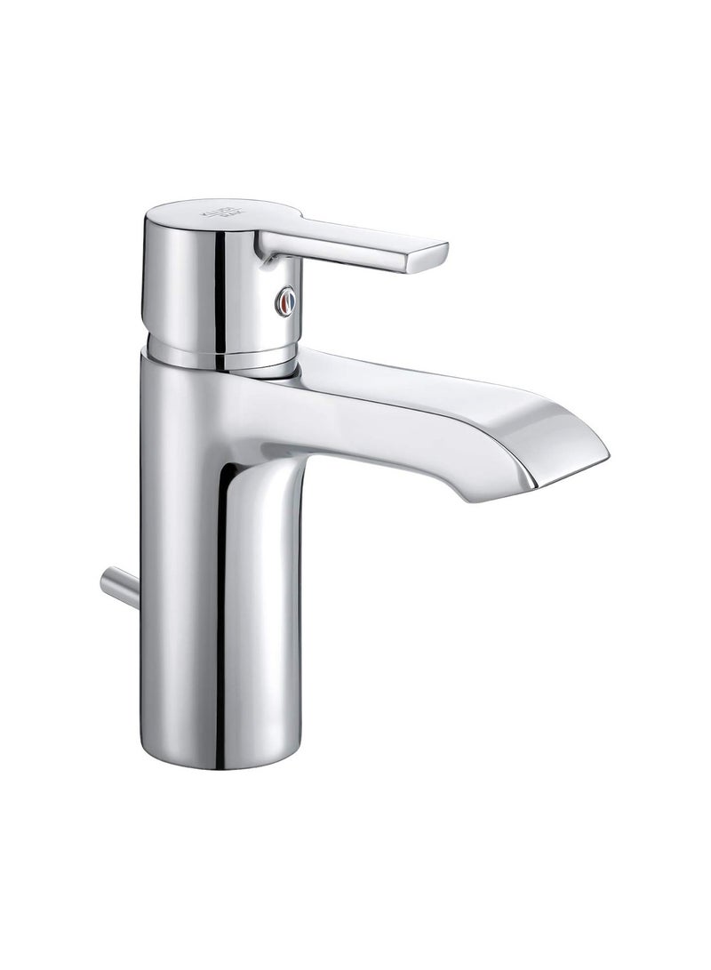 KLUDI RAK Basin Mixer Tap – RAK13000 | Single Lever Wash Basin Mixer | Chrome-Plated Brass | Modern Design | Silver Finish