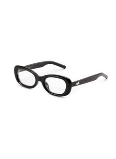 FEISEDY Retro Oval Blue Light Blocking Glasses For Women Nerd Fake Glasses Y2K Small Eyewear Frame B0229  - Image 1
