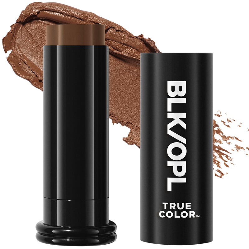 Black Opal BLK/OPL Skin Perfecting Foundation Stick, SPF 15 Buildable & Blendable Face Foundation Makeup with Matte Finish - Full Coverage, Color Correcting & Sculpting - Hypoallergenic (Black Walnut) - Image 1