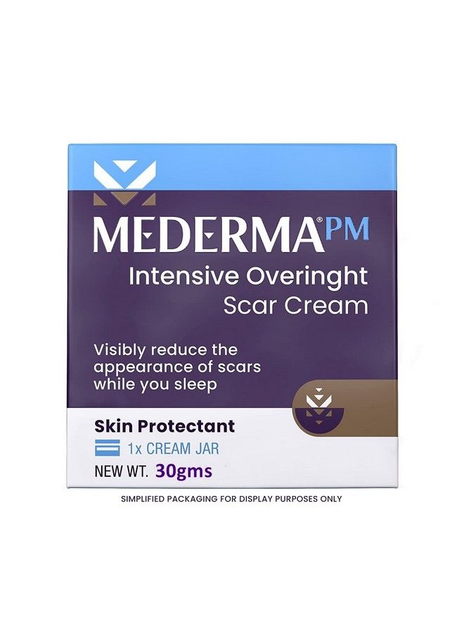 Mederma كريم Pm Intensive Overnight Scar Cream بحجم 1.7 أونصة - Image 1