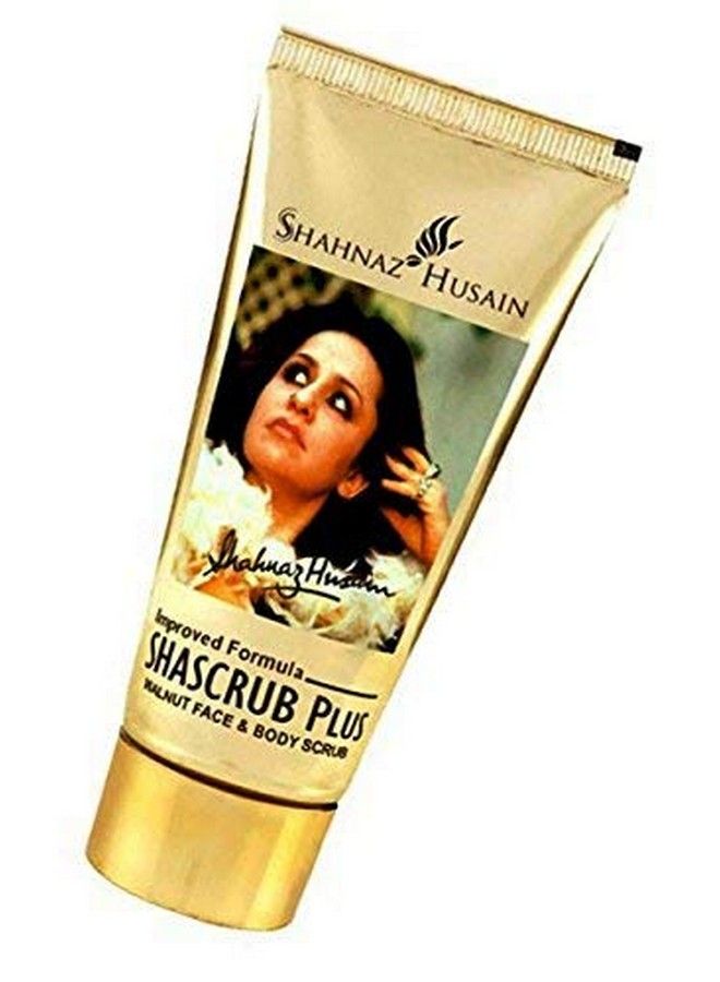 Shahnaz Husain Shascrub Plus Walnut Face And Body Scrub 40 Gms Cream - Image 2