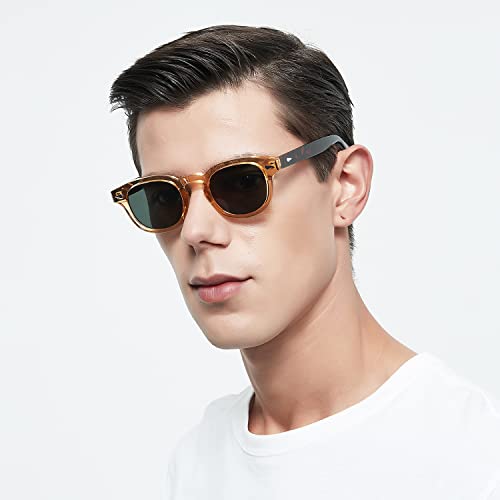 Gtand Unisex Vintage Retro Round Style Tinted Sunglasses for Men Women Fashion Circle Sun Glasses 46mm - Image 2