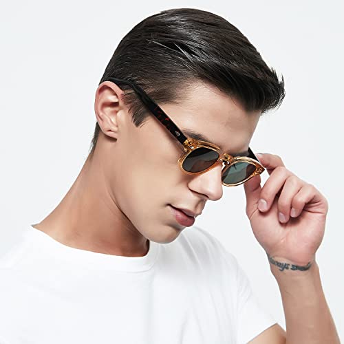 Gtand Unisex Vintage Retro Round Style Tinted Sunglasses for Men Women Fashion Circle Sun Glasses 46mm - Image 4