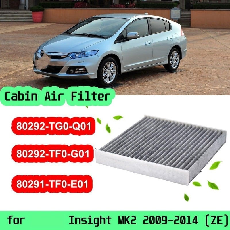 DEMULAX Car Carbon Cabin Air Filter for Insight MK2 - Image 5