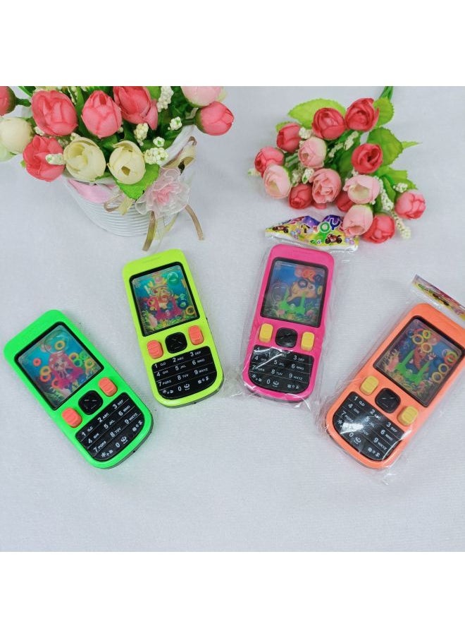null - One Dollar Store Simulation Water Mobile Phone Ring Toy Mobile Phone Model Toy One Yuan Two Yuan Stall Supply-Color:Multicolor Mixing-Specifications:10.5cm/4.5cm - Image 1