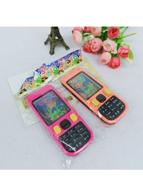 One Dollar Store Simulation Water Mobile Phone Ring Toy Mobile Phone Model Toy One Yuan Two Yuan Stall Supply-Color:Multicolor Mixing-Specifications:10.5cm/4.5cm