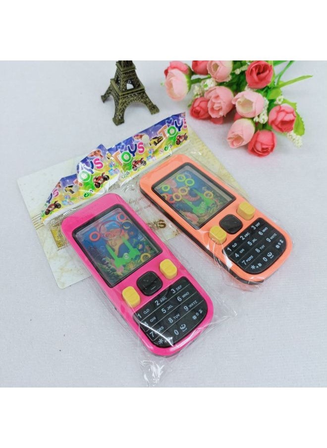 null - One Dollar Store Simulation Water Mobile Phone Ring Toy Mobile Phone Model Toy One Yuan Two Yuan Stall Supply-Color:Multicolor Mixing-Specifications:10.5cm/4.5cm - Image 1