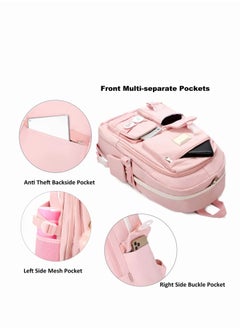 DURKU Laptop Backpacks 15.6 Inch School Bag College Backpack Anti Theft Travel Daypack Large Bookbags for Teens Girls Women Students  - Image 2