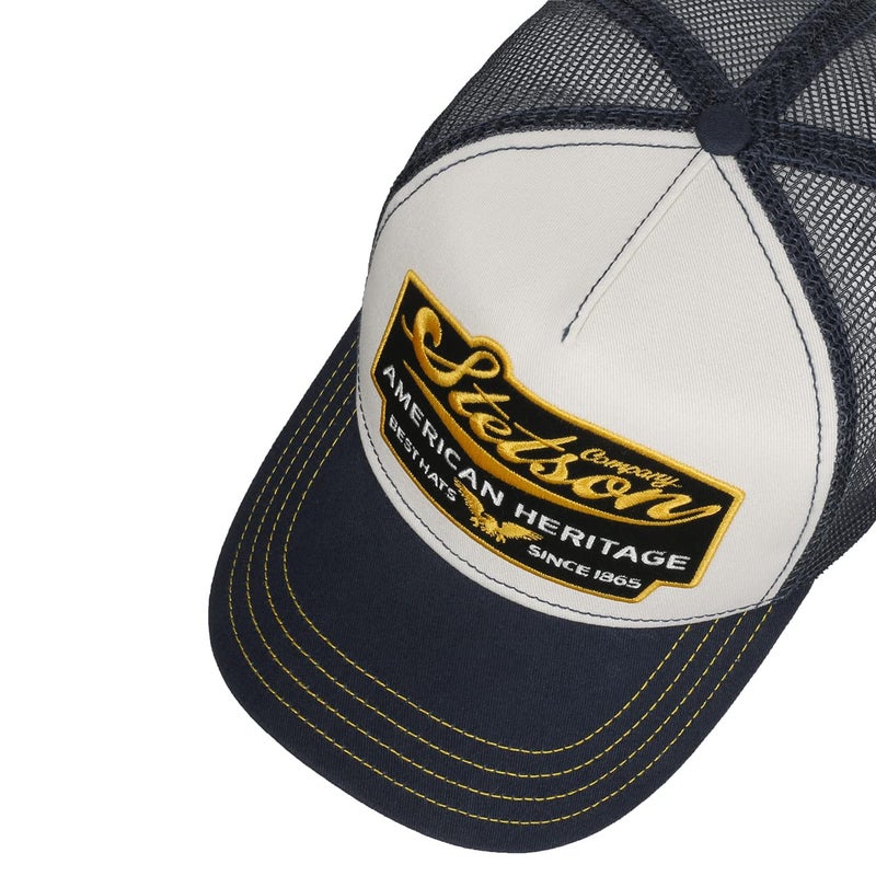Stetson American Heritage Trucker Cap Women/Men Navy One Size - Image 3
