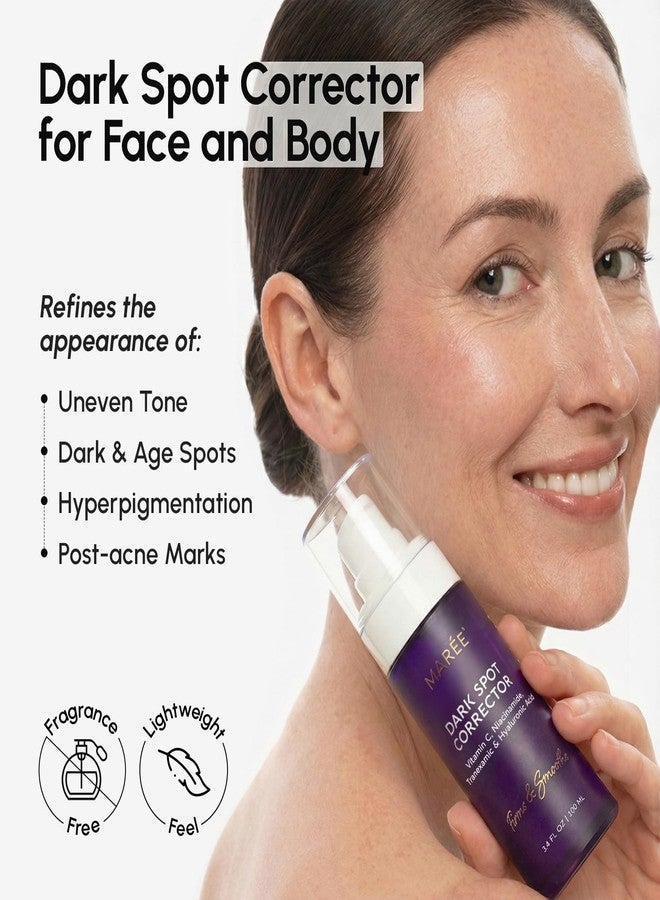 MAREE Dark Spot Remover for Face and Body – Dark Spot Corrector Serum – Hyperpigmentation, Melasma, Sun & Age Spots – Black & Brown Spot Remover for Women – Crema para Manchas Oscuras en la Cara - Image 2