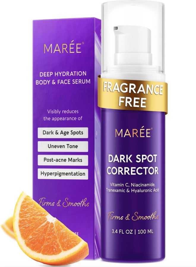 MAREE Dark Spot Remover for Face and Body – Dark Spot Corrector Serum – Hyperpigmentation, Melasma, Sun & Age Spots – Black & Brown Spot Remover for Women – Crema para Manchas Oscuras en la Cara - Image 1