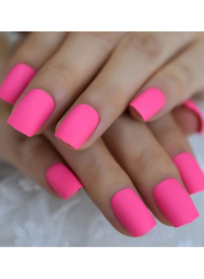 5esha 24-Pieces False Nails Sticker - Image 2