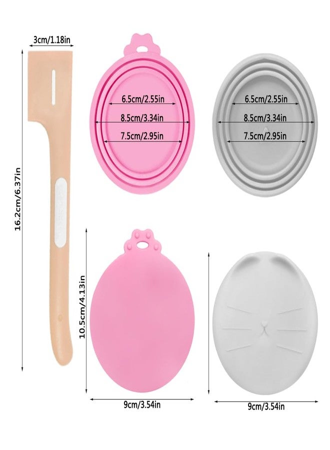 findTop Pet Food Rubber Canning Lids and Spoons, 3 Mixing Spoons for Pet Food Canning, 6 Canning Lids for Dog and Cat Food for Pet Food Storage - Image 4