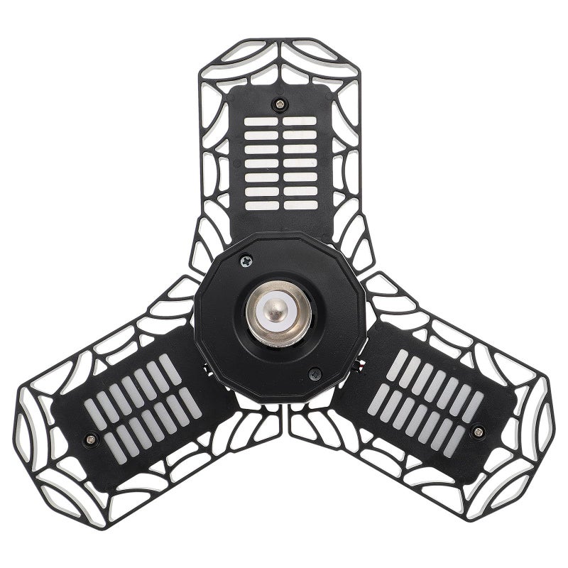 40W Deformable Folding Garage LED Light Workshop Ceiling Lamp With Screw Holder - Image 2