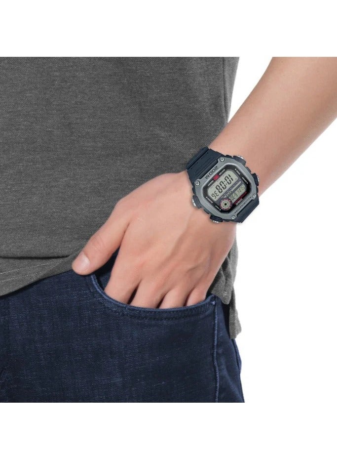 Casio DW-291H-1AVDF Men's Water Resistant Wrist, 51 mm, Black - Image 3