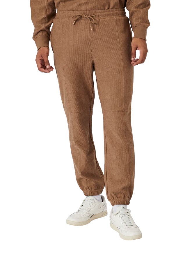 FOREVER 21 Seamed Drawstring Joggers  - Image 1