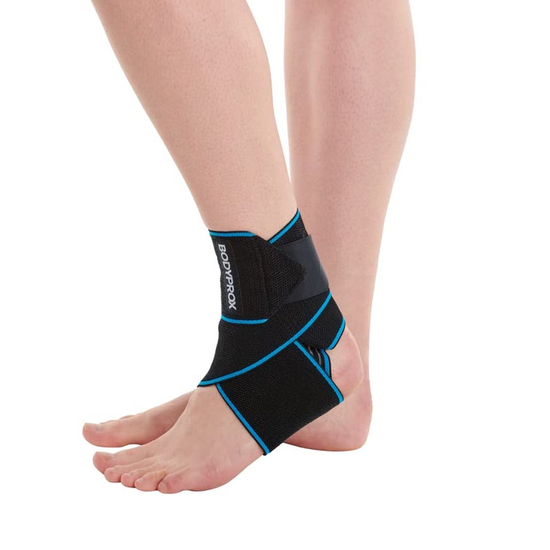 Bodyprox Ankle Support Brace, Adjustable Compression Ankle Braces for Sports Protection, One Size Fits Most for Men & Women - Image 1