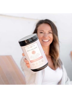 Alaya Naturals Alaya Multi Collagen Powder - Type I, II, III, V, X Hydrolyzed Collagen Peptides Protein Powder Supplement with MSM + GC (Raspberry Lemonade)  - Image 2