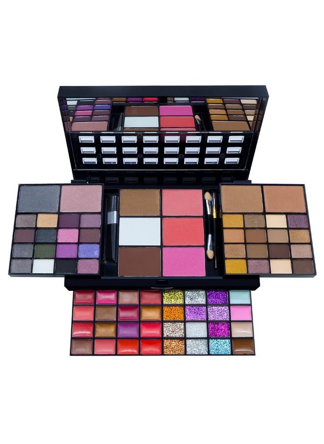 Sea-Maid All in One Makeup Kit for Women Full Kit, 74 Colors Professional Makeup Gift Set, Include 36 Eyeshadow, 16 Lip Gloss, 12 Glitter Cream, 4 Concealer, 3 Blusher, 2 Highlight and Contour, 1 Bronzer  - Image 2