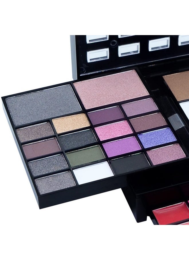 Sea-Maid All in One Makeup Kit for Women Full Kit, 74 Colors Professional Makeup Gift Set, Include 36 Eyeshadow, 16 Lip Gloss, 12 Glitter Cream, 4 Concealer, 3 Blusher, 2 Highlight and Contour, 1 Bronzer  - Image 4