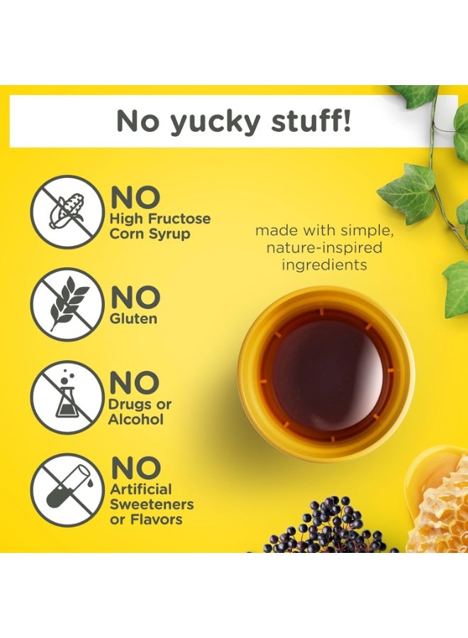 Zarbee's Kids Cough + Mucus Daytime for Children 2-6 with Dark Honey 4FL Oz - Image 4