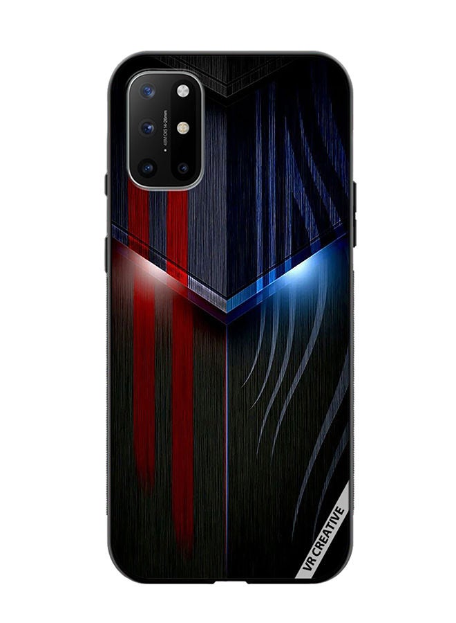 VR CREATIVE غطاء حماية لهاتف OnePlus 8T بتصميم تجريدي متعدد الألوان - Image 1