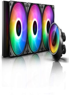 Deepcool Gamer Storm Castle 360 V2 RGB AIO CPU Cooler (360mm Radiator, Addressable RGB, Intel and AMD | DP-GS-H12AR-CSL360V2