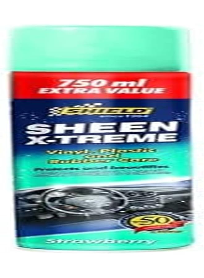 Shield Cc Plstc&Rbbrcare Sheenxtrmvnyl Strwbry 12*750Ml