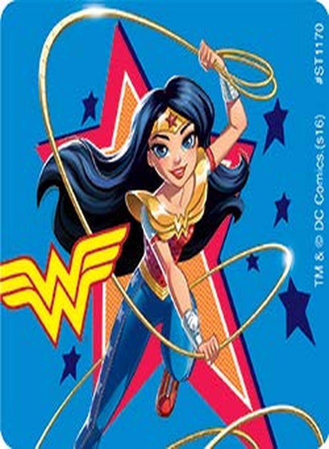 SmileMakers DC Super Hero Girls Stickers - Prizes and Giveaways - 100 per Pack - Image 3