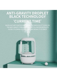 Qasul Smart Ultrasonic Cool Mist Air Humidifier with Ventilating Raindrop Design for Home and Office  - Image 4